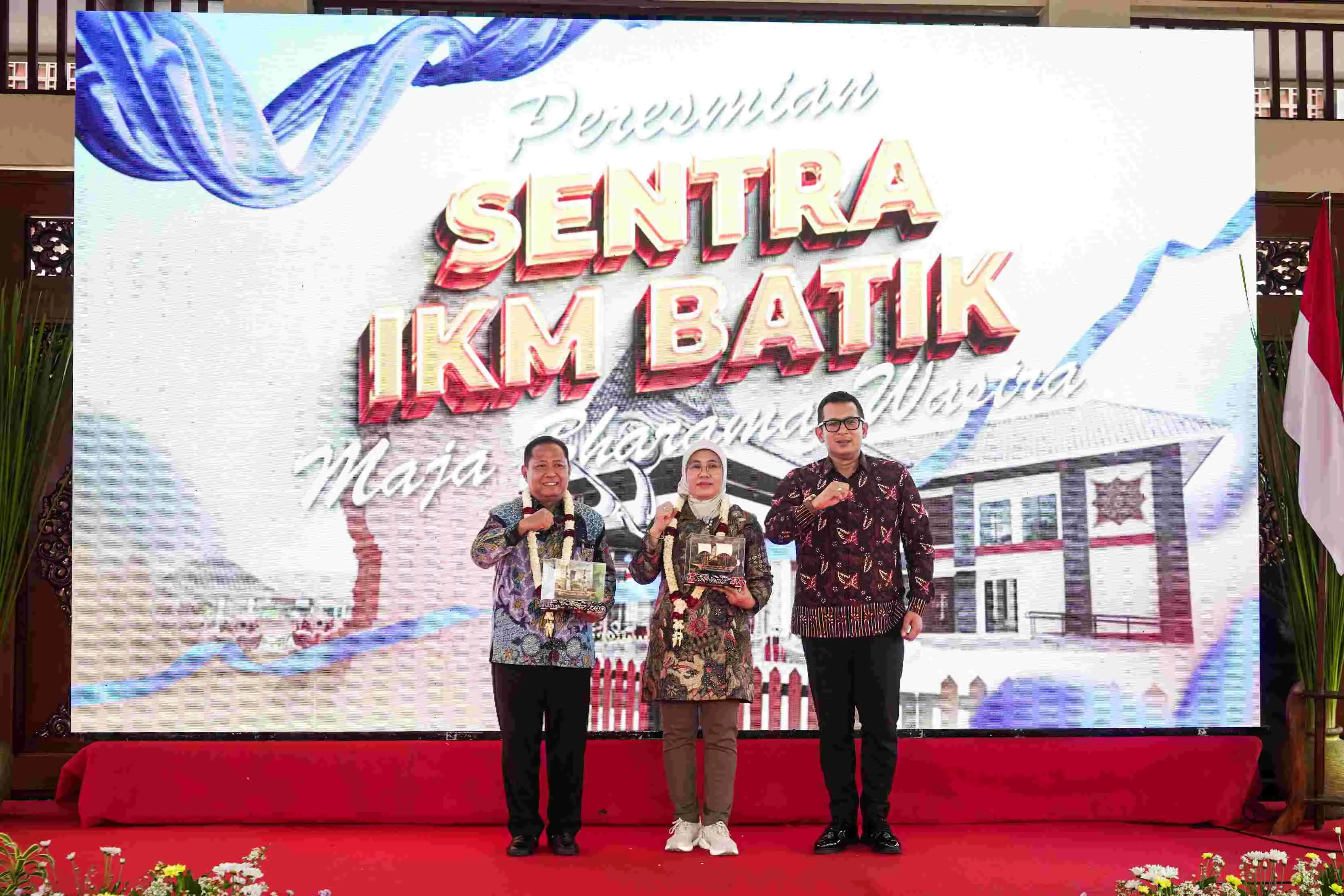 Jumlah Produksi dan Perajin Meningkat, Sentra IKM Batik Mojokerto Kian Bergeliat
