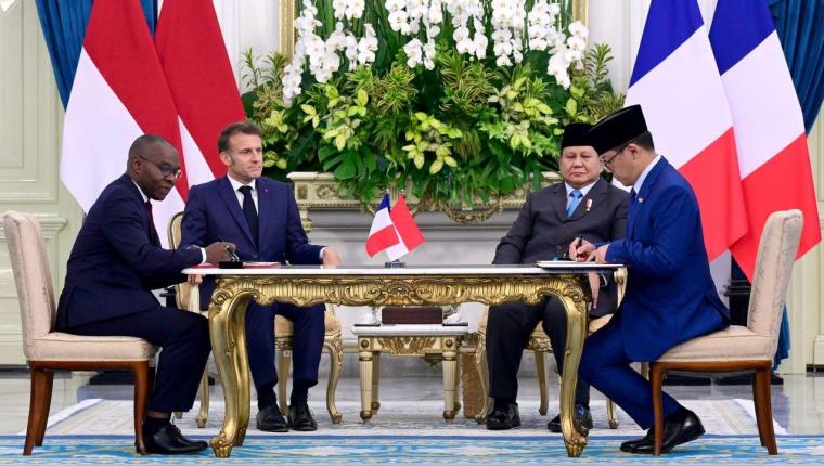 Kunjungan Kenegaraan Presiden Macron Hasilkan 21 Kesepakatan Strategis Indonesia–Prancis