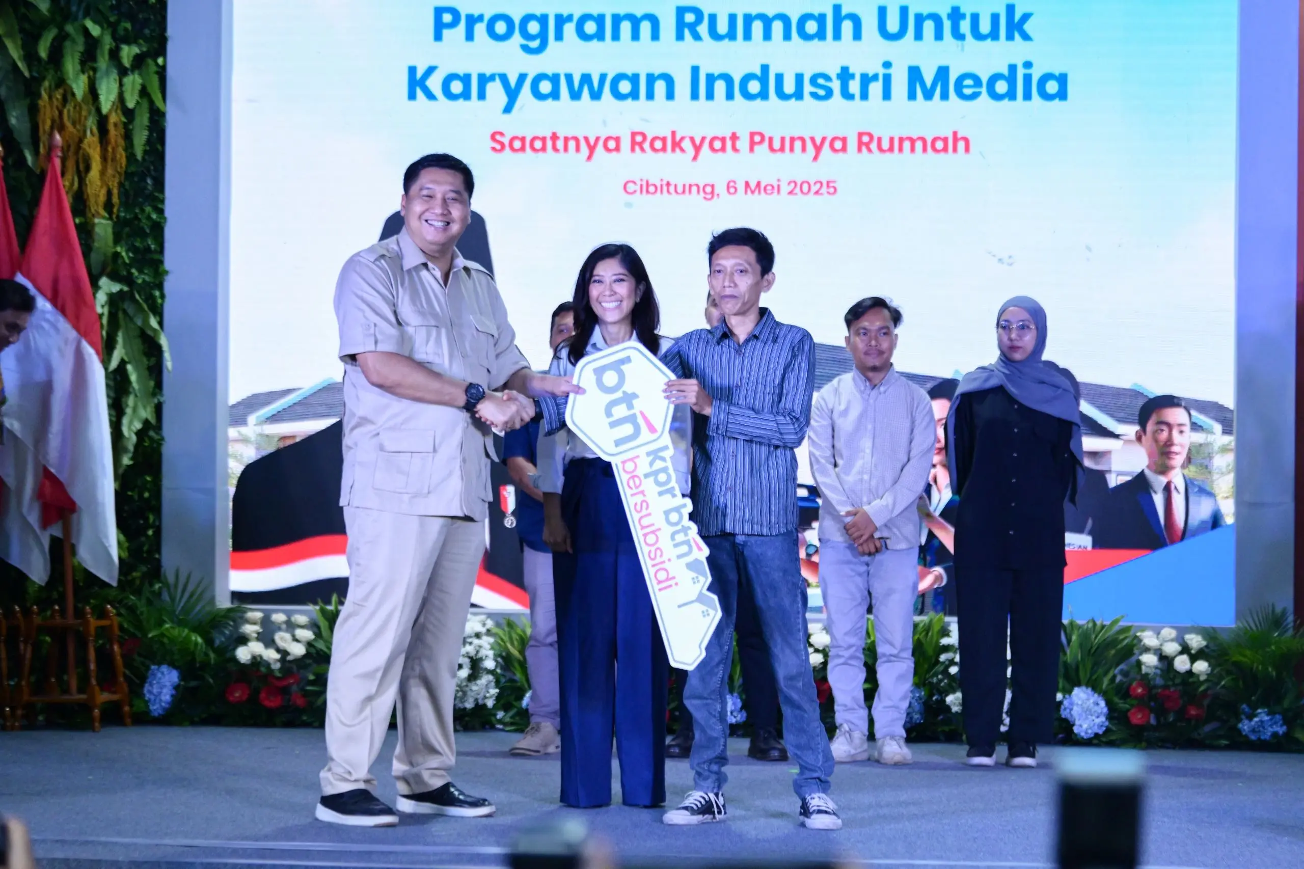 Menkomdigi Meutya Hafid: Wartawan Berhak Menikmati Hunian yang Layak
