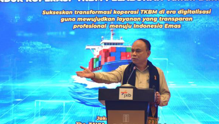Menkop Apresiasi Peran Strategis Inkop TKBM Pelabuhan Dukung Logistik Nasional