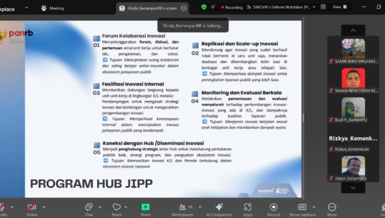 Pemerintah Perkuat Ekosistem Inovasi Pelayanan Publik lewat 10 Hub JIPP Baru