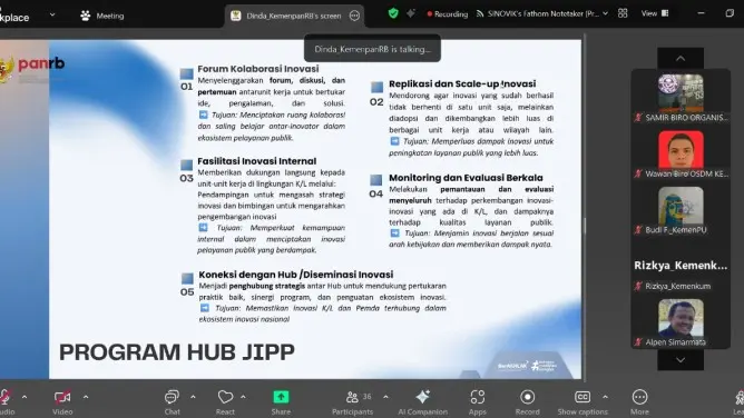 Pemerintah Perkuat Ekosistem Inovasi Pelayanan Publik lewat 10 Hub JIPP Baru