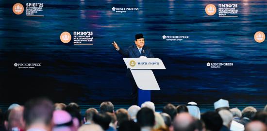Pertumbuhan Ekonomi Menuju 7 Persen, Presiden Prabowo Usung Visi Kemitraan di SPIEF 2025