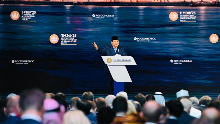 Pertumbuhan Ekonomi Menuju 7 Persen, Presiden Prabowo Usung Visi Kemitraan di SPIEF 2025