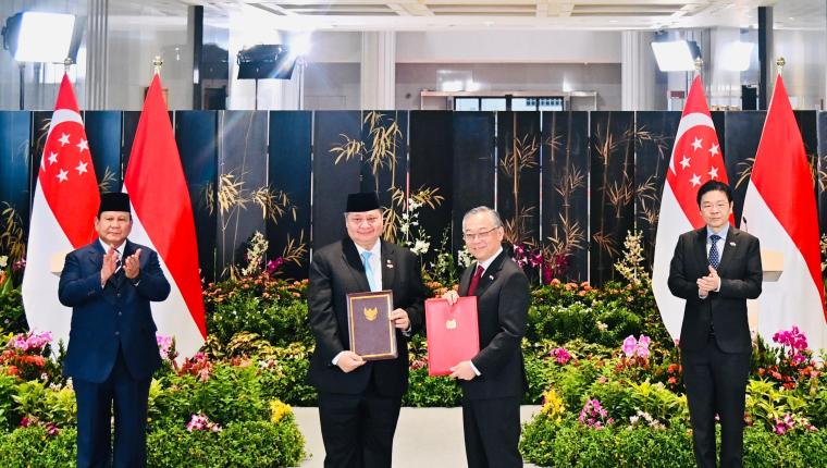 Presiden Prabowo dan PM Wong Saksikan Penandatanganan Sejumlah MoU Strategis Indonesia-Singapura