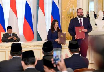 Presiden Prabowo dan Presiden Putin Saksikan Pertukaran MoU Strategis