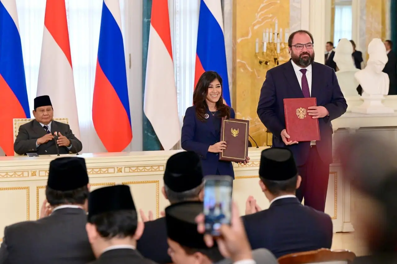 Presiden Prabowo dan Presiden Putin Saksikan Pertukaran MoU Strategis