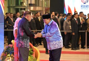 Presiden Prabowo Hadiri Gala Dinner KTT ke-46 ASEAN
