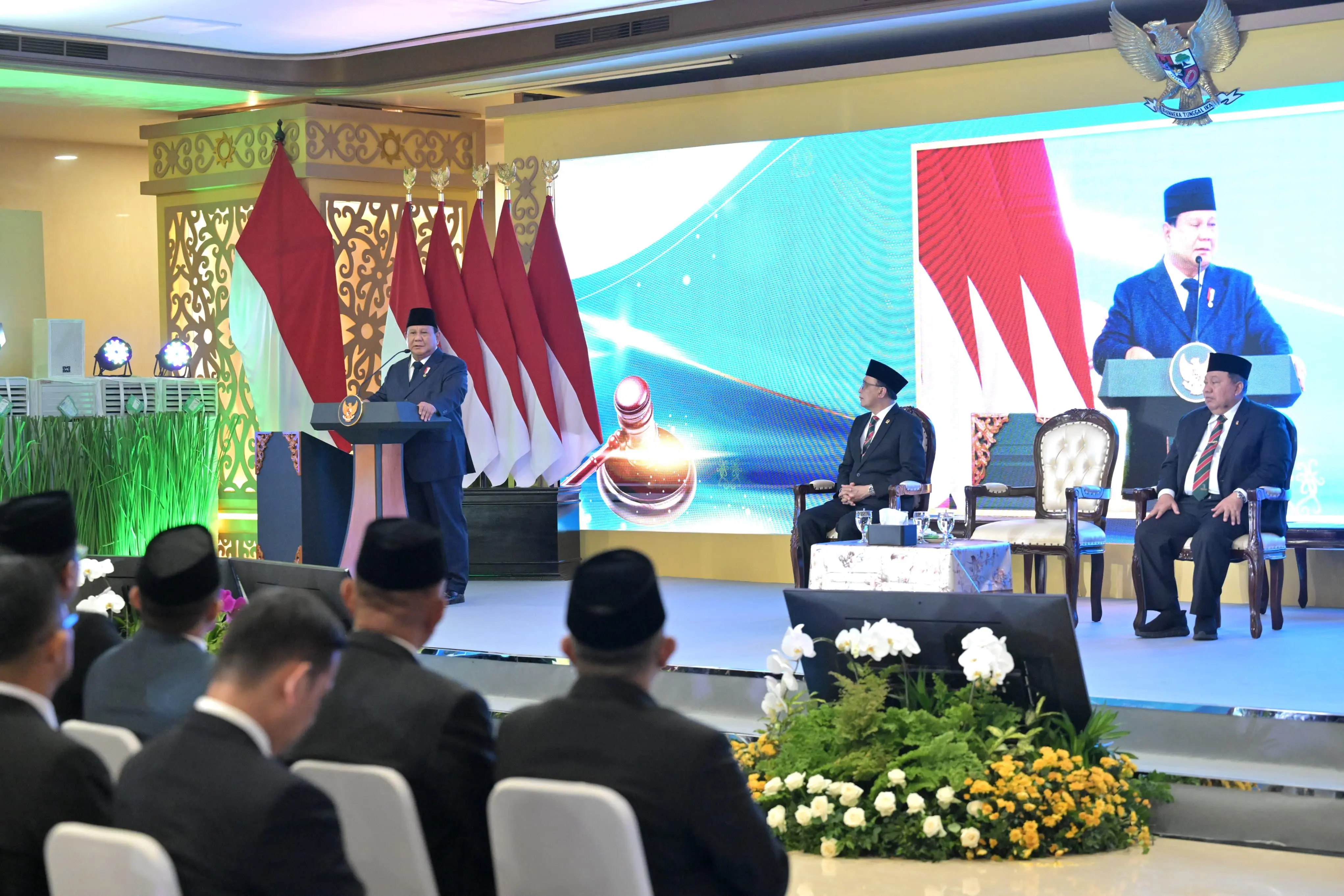 Presiden Prabowo Umumkan Kenaikan Gaji Hakim 280 Persen
