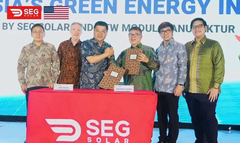 SEG Solar dan PT ATW Modul Manufaktur Jalin Kemitraan Distribusi Eksklusif guna Mempercepat Tingkat Pemanfaatan Solusi Tenaga Surya PV di Indonesia