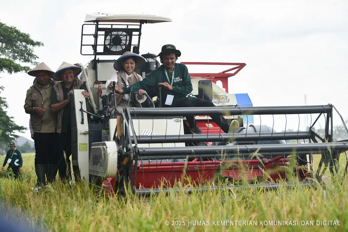 Meutya Hafid: Program Tani Digital Buktikan Teknologi Dapat Percepat Ketahanan Pangan Nasional