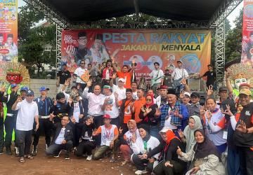 Pesta Rakyat Jakarta Menyala, Bukti Pramono-Rano Peduli Budaya Betawi