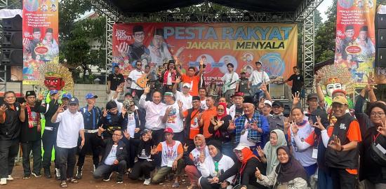 Pesta Rakyat Jakarta Menyala, Bukti Pramono-Rano Peduli Budaya Betawi