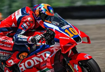 Luca Marini Jadi yang Tercepat di FP1 MotoGP Indonesia 2025