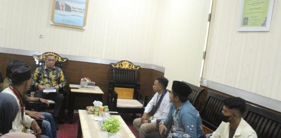 Perkuat Kolaborasi, PW PII Maluku Utara dan PD PII Kota Ternate Audiensi dengan Walikota Ternate