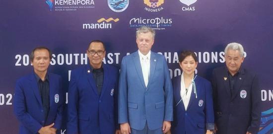 Indonesia Pertama Kalinya Jadi Tuan Rumah CMAS Southeast Asia Championship Finswimming Indoor 2025